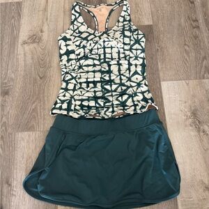 Stylish Green Skirt